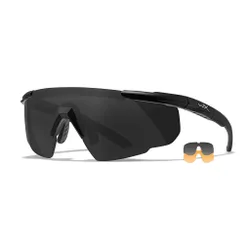 Schutzbrille Saber Advanced mit Wechselgläsern - Tan / Grau / Klar / Orange Tan adult
