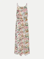 Only Ärmelloses Maxikleid Weiß 36