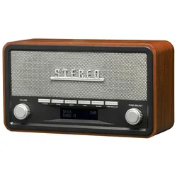 Radio Dab-18 Black / Brown One Size unisex