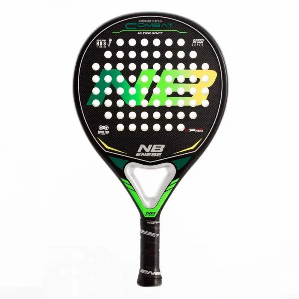Combat Ultrasoft Padel Racket Green / Yellow One Size - Enebe - FashionsVida