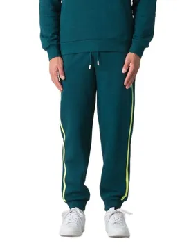 Pantalon De Survêtement With Side Tapes Petroleum Green L