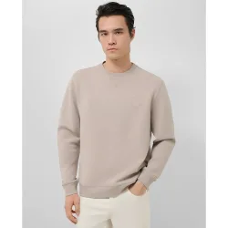Sudadera de hombre logo a tono en pecho