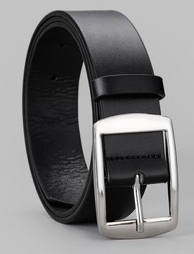 Pieza/3 piezas Cinturón versátil para hombre con hebilla blanca en forma de K