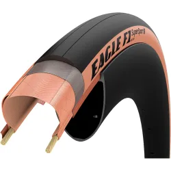 Eagle f1 supersport r 700x30 tlc cubiertas carretera Negro (UNICA)