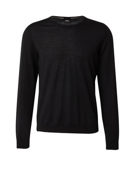 BOSS Jersey 'Leno-P' negro