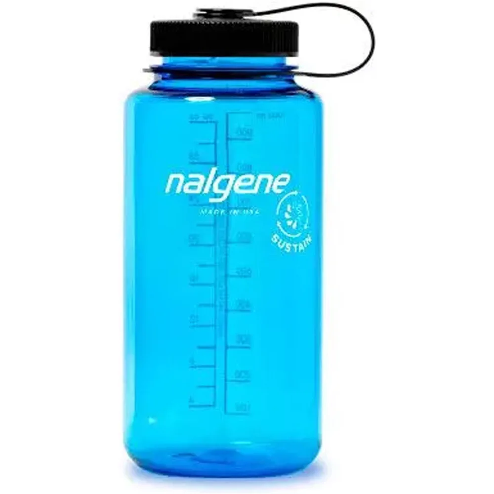 Bidon boca ancha sustain 1l cantimplora Azul (UNICA) - Nalgene - FashionsVida