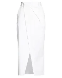 Falda midi Mujer Blanco S,XS Mujer