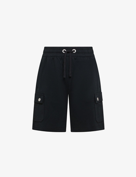 SUN68 bermuda cargo bambino nero