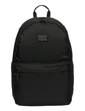 Superdry Damen Classic Patch Montana Rucksack Black - Größe: 1Größe