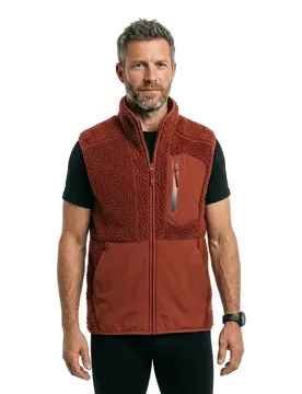 Gilet Customized 22465 Hair Autumn Red XL