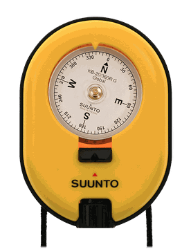 Boussole Suunto KB-20/360R G jaune