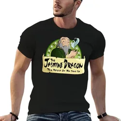 The Jasmine Dragon Tea House T-Shirt cotton tshirt 100% t shirt man luxury mens graphic t shirts T-shirt