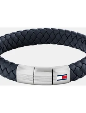 Pulsera de hombre Round Braided de acero - Tommy Hilfiger - FashionsVida