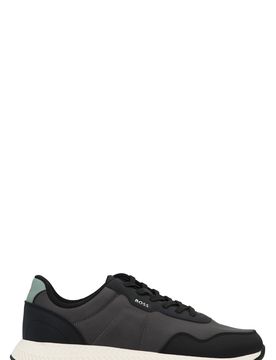 Low-top Sneaker with Contrast Heel Insert