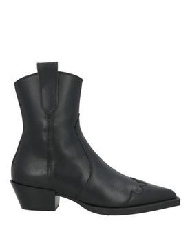 Botines de caña alta Mujer Negro 36 Mujer