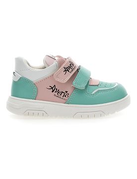 Sneakers Primi Passi 4201 Verdi e Rosa 22