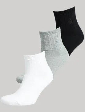 Superdry Damen Unisex-knöchelsocken aus Bio-baumwolle Schwarz - Größe: XS/S - 29.99 - FashionsVida