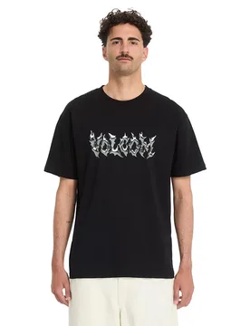 Maglietta A Maniche Corte Slag Black S - Volcom - FashionsVida