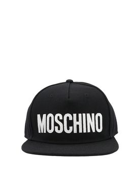 Moschino Cappellino con ricamo logo