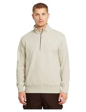 Felpa Con Mezza Zip Nifous Whitebait Htr XL