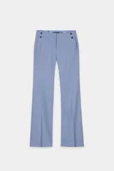Gabardine-Flared-Pants female