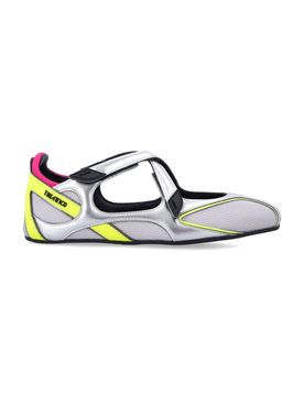 Futuristic Mini Ballerina Flat Shoes