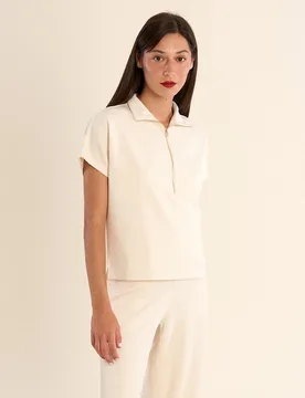 Top de mujer de manga corta, con estampado - Molly Bracken - FashionsVida