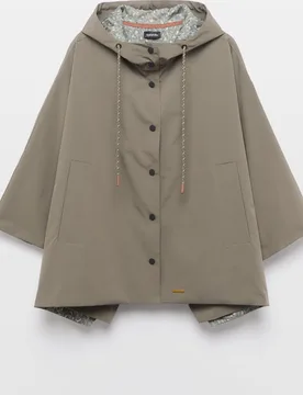 Capa de lluvia con forro estampado - Tintoretto - FashionsVida