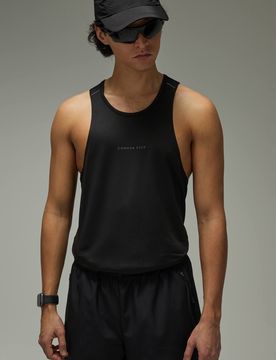 Herren Common Pace Lauf Ultra Singlet Black Größe XS