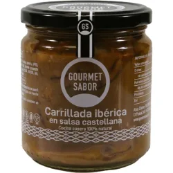 Carrillada ibérica en salsa castellana