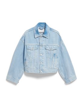 Jeansjacke PAASITHE hellblau M damen