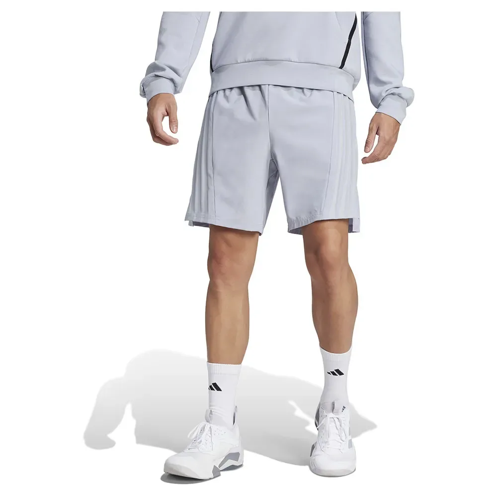 Short Designed For Training 3 Stripes 7´´ Halo Silver M - Adidas - FashionsVida