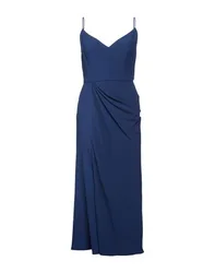 Vestido midi Mujer Azul marino 40 Mujer