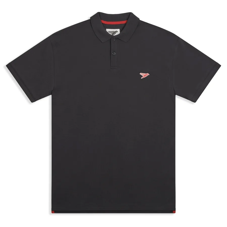 Men's Marco Polo Shirt - Charcoal - Silverstick - FashionsVida