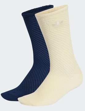 Calze Crochet Crew 2 PAIA 37-39 Night Indigo / Warm Vanilla
