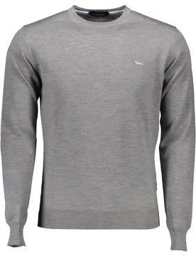 Herren Langarmpullover Grau HRG001030478_GRIGIO_903