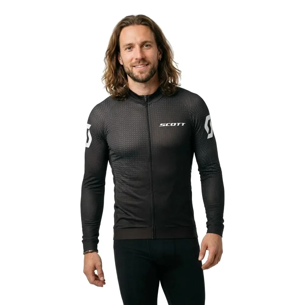 Maglia A Maniche Lunghe Rc Pro Black / White - Scott - FashionsVida