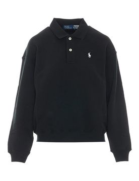 Polo a maniche lunghe con logo Polo