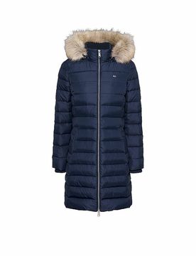 Steppmantel dunkelblau M damen