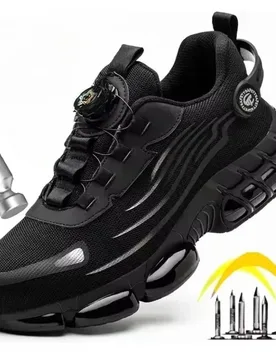 Sizes 36-48 Safety Shoes Steel Toe Smash Puncture Proof Workwear Shoes for Men Sneakers Anti-slip Zapatos De Seguridad De Hombre - Aliexpress - FashionsVida