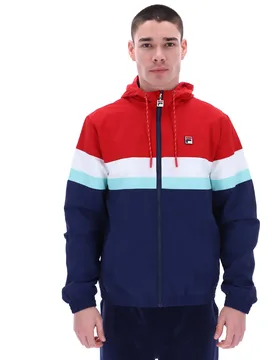 Shaan Colour Block Zip Up Jacket - XS - FILA - FashionsVida