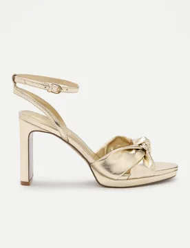 Sandalia tacón, plataforma fina - Tintoretto - FashionsVida