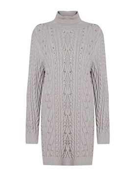 Minivestido Mujer Gris perla 38,42 Mujer