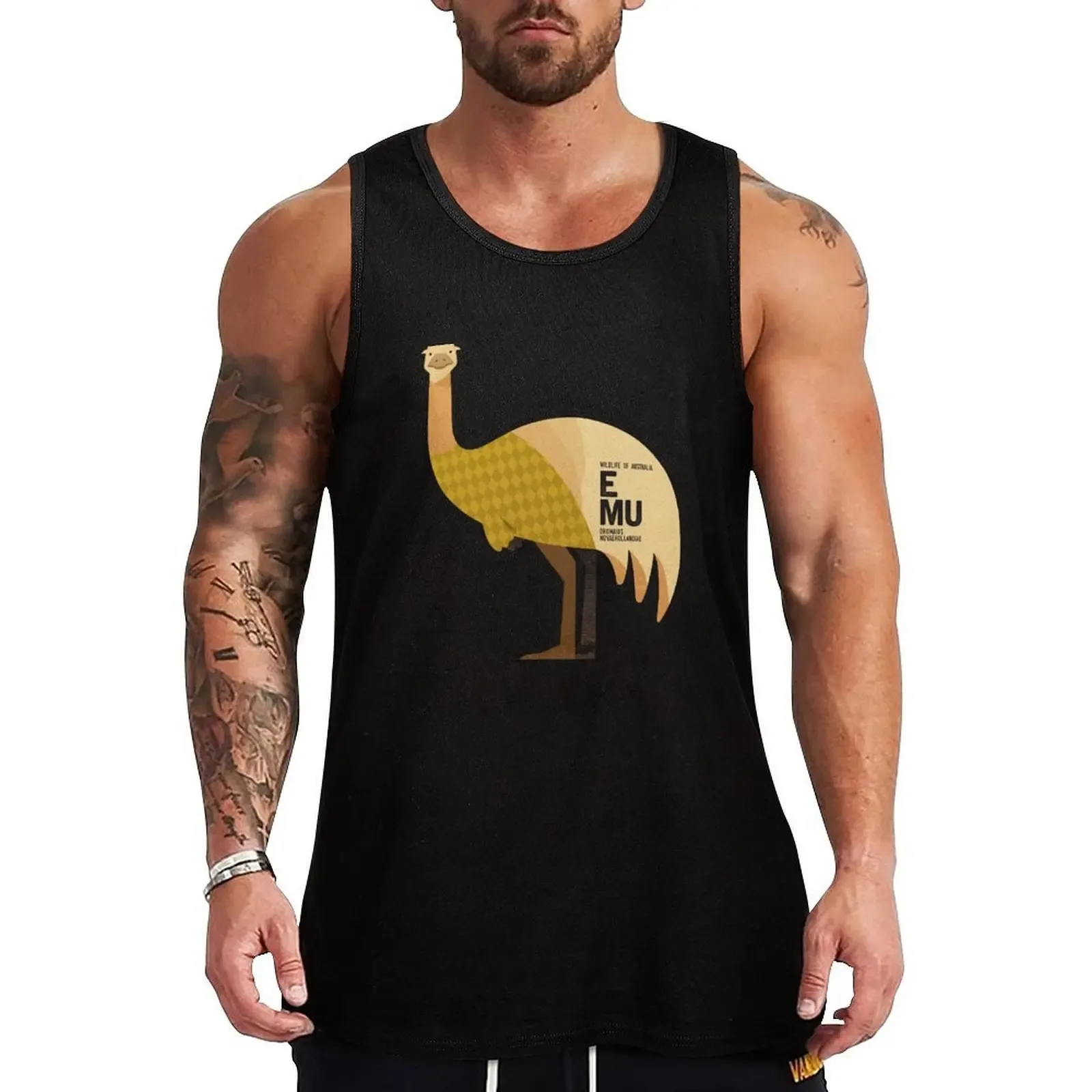 Retro Emu Tank Top Basic Undershirt Tank Top Casual Lightweight Shirt - Aliexpress - FashionsVida