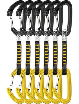 Alpine plume evo 10 cm quickdraw 6 express escalada Celeste (UNICA)