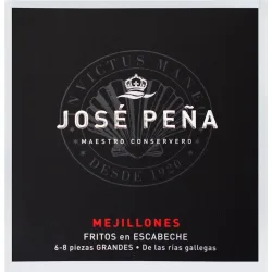 Mejillones fritos en escabeche 6-8 piezas grandes