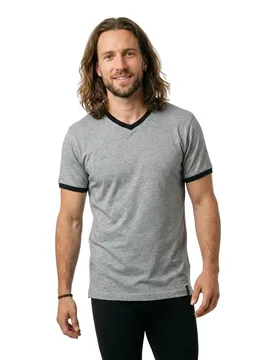 T-shirt à Manches Courtes Crossover 50415 Grey-Flecked L - MASCOT - FashionsVida