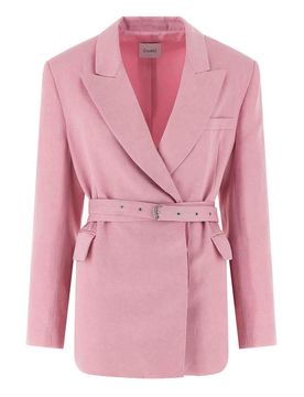 Nude Blazer con cintura