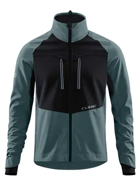Giacca Blackline Softshell Black / Grey - CUBE - FashionsVida