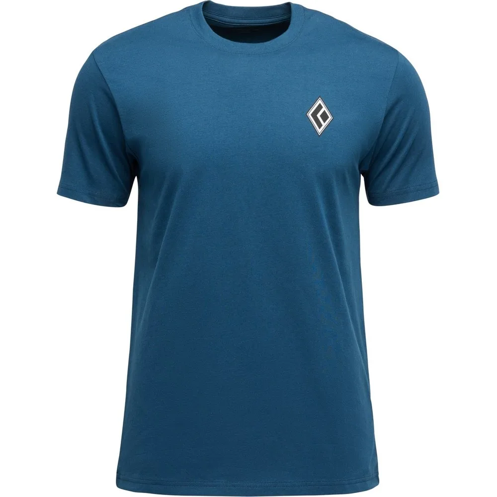 Camiseta de hombre Heritage Alpinist Ss Tee - Black Diamond - FashionsVida